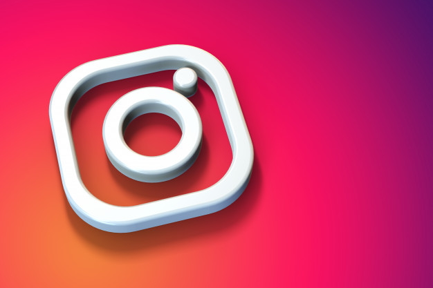 Instagram Logo 3D