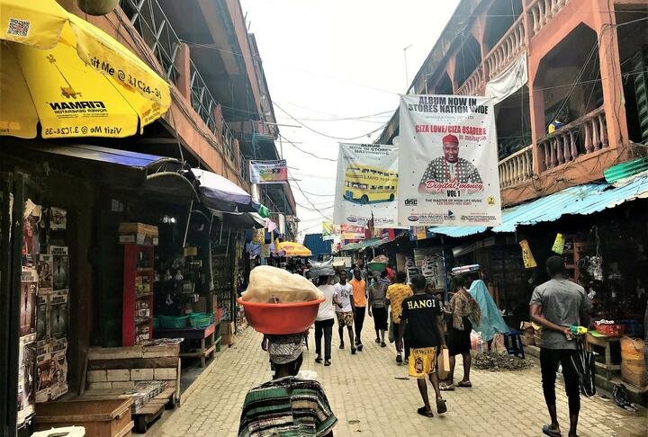 Alaba International market in Lagos