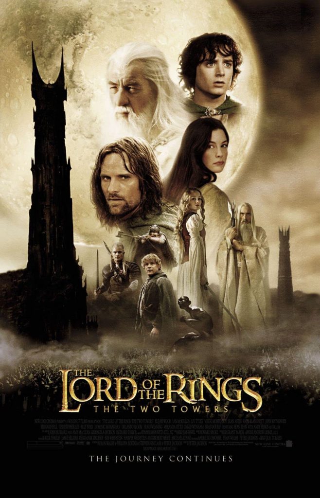 Lord of the rings: the two towers movie poster