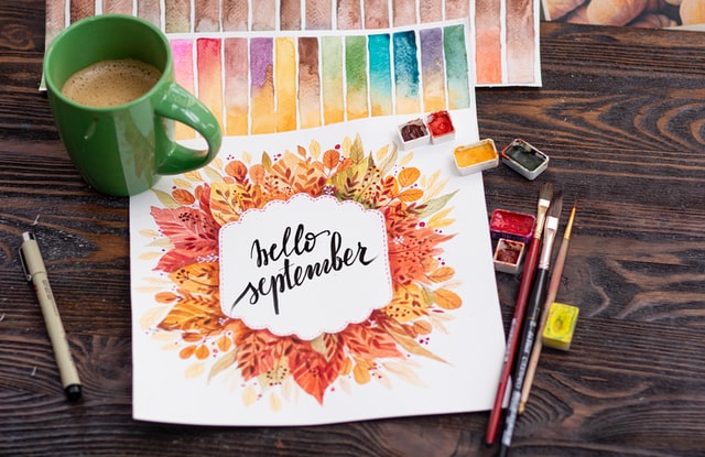 Beautifully designed Hello September image